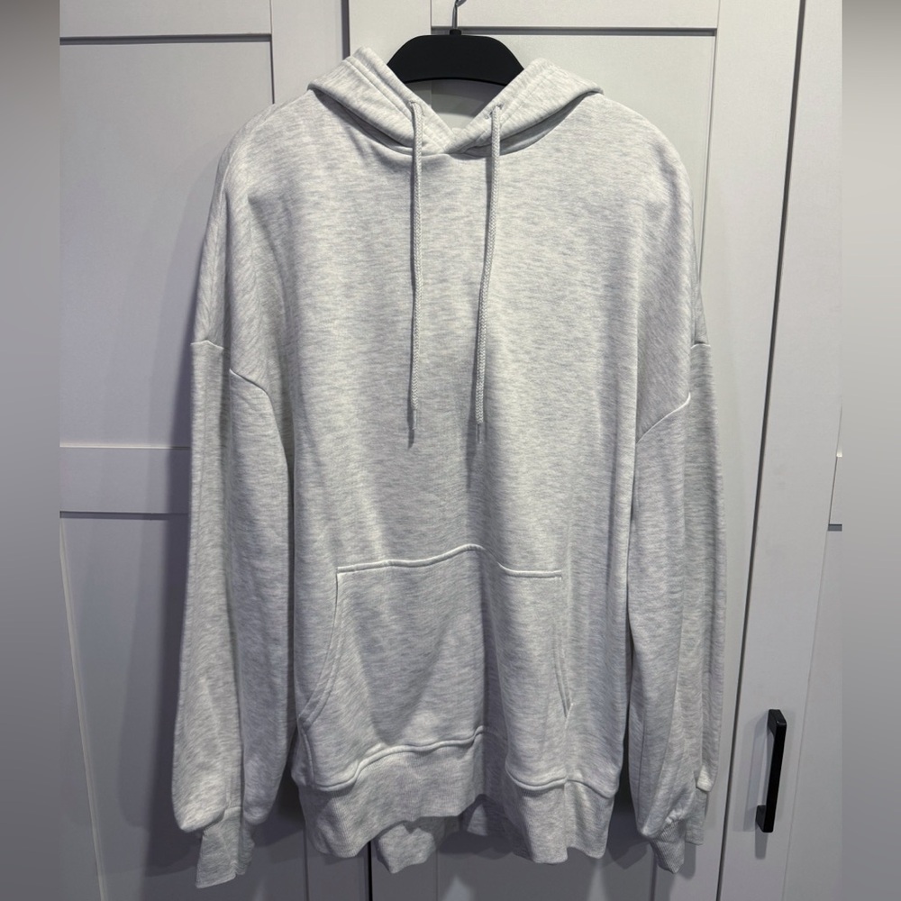 H&M Light Heather Gray Hoodie